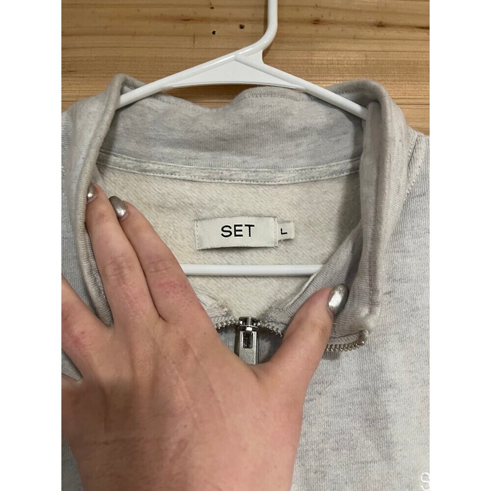 Set Active 3 quarters zip - Picture 2 of 5
